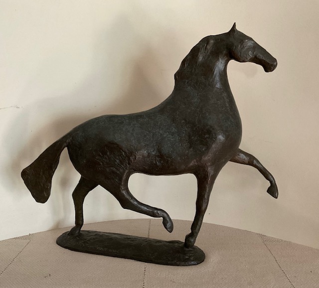 Bronze Horse Sculpture by Sharon Curran